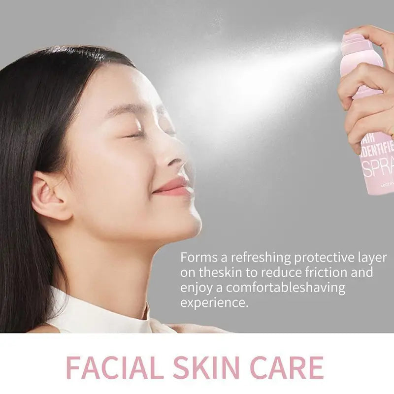 Skin & Hair Removal Spray for Face and Body - Moisturizing Dermaplaning Kit