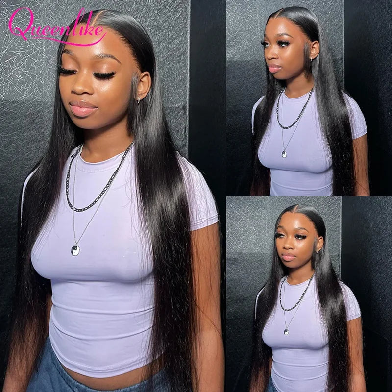 Brazilian Human Hair Bundles with Lace Closure - Straight 20-40 Inch Multiple Sizes