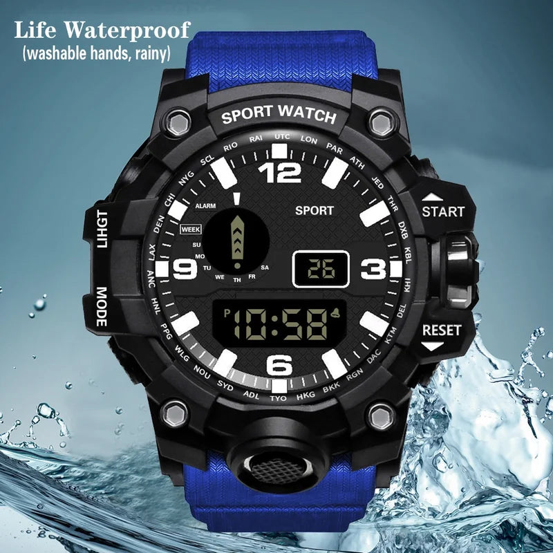 Multifunctional Outdoor Sports Watch for Men and Women - Casual Running & Fitness Tracker