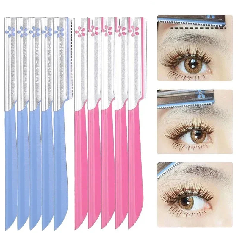 5-Piece Eyebrow Epilator Set for Women Hair Removal & Facial Styling