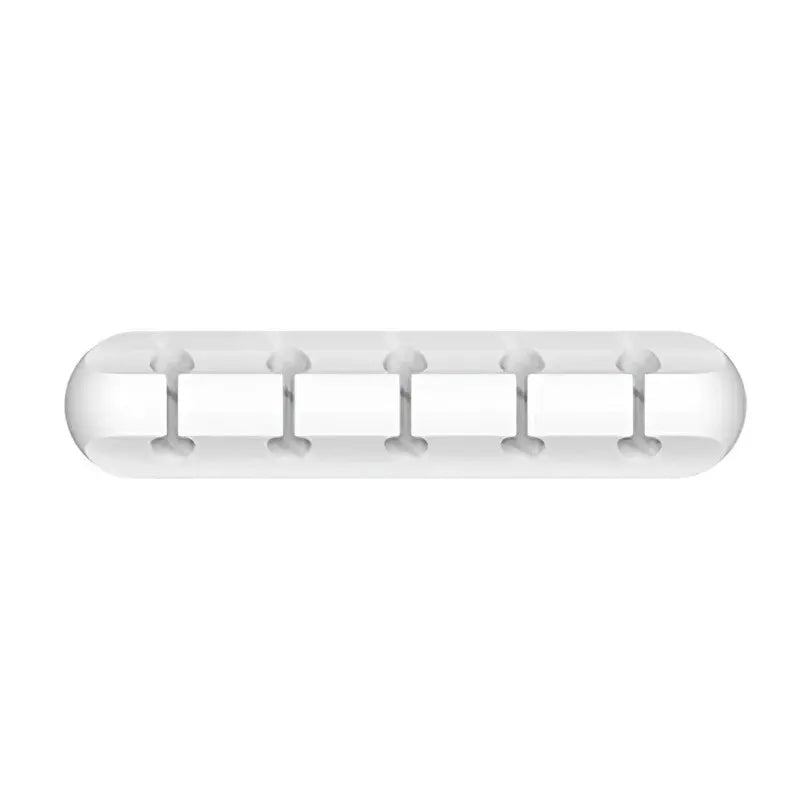 Cable Organizer Silicone Desktop Cable Management Holder for Power, Data & Charging Cables
