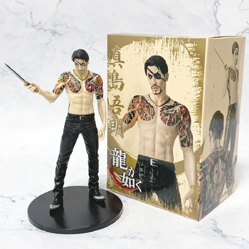 17cm Yakuza Like A Dragon Action Figures - Collectible PVC Model Toys