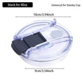 Spill Proof Replacement Lid for 20/30/40oz Tumblers with Handle - Multicolor Plastic