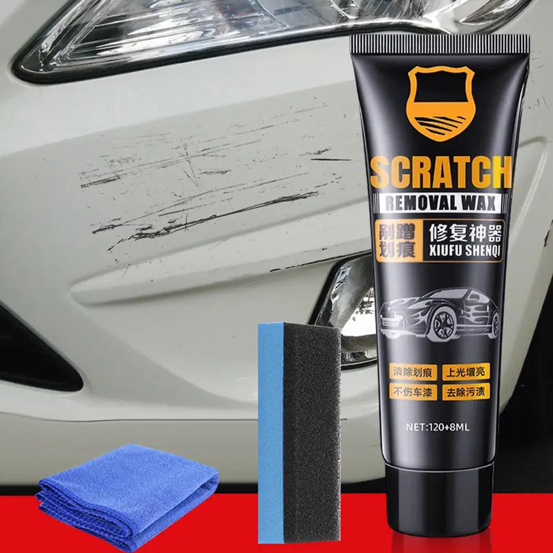 Car Scratch Repair Paste Polishing Wax - Multi-Purpose 128ml for Deep Paint Scratches