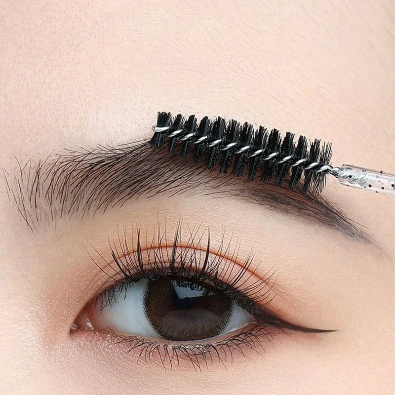Disposable Eyelash and Eyebrow Makeup Brush Set - Pack of 50, 100, or 200