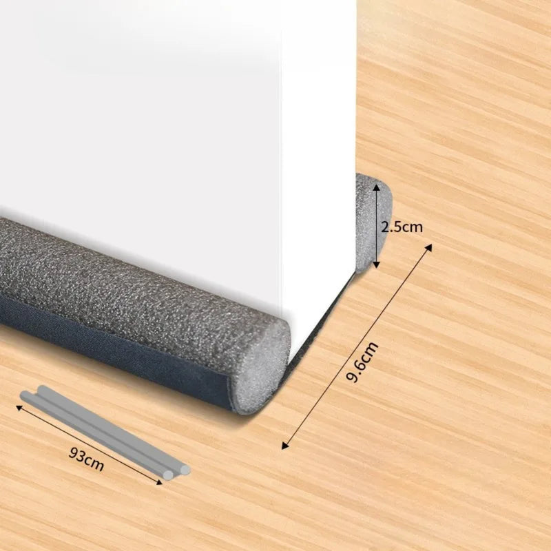 Flexible Door Bottom Sealing Strip Weatherstripping Noise Insulation for Home and Office