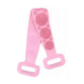 Silicone Back Scrubber Brush for Shower Bath Spa Massage Body Cleaning