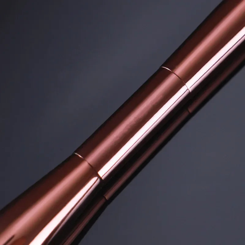 Double-Ended Powder Brush for Setting & Highlighting - Soft Synthetic Bristles