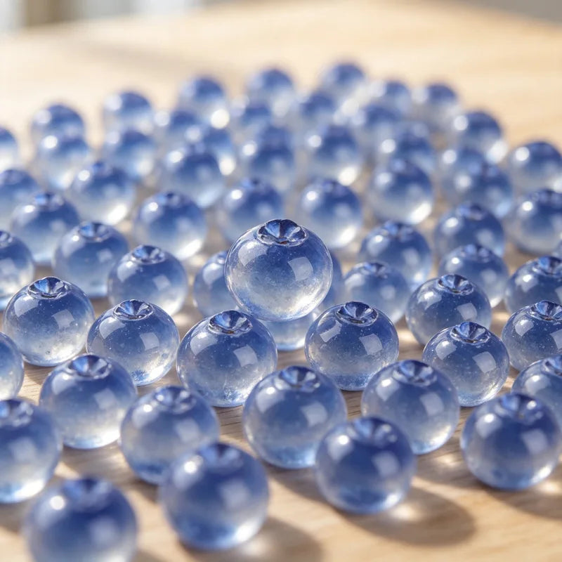 10-Piece Blueberry Artificial Food Model Set for DIY Crafts & Home Decor