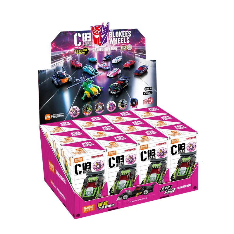 Transformers Wheels C03 Wreck & Rule 1:64 Scale Action Figure Collectible Model Kit