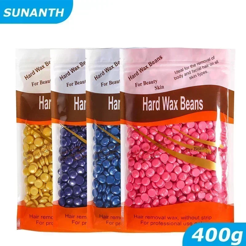 Hard Waxing Wax Beans for Hair Removal - 500g/400g/200g, Whole Body Depilatory