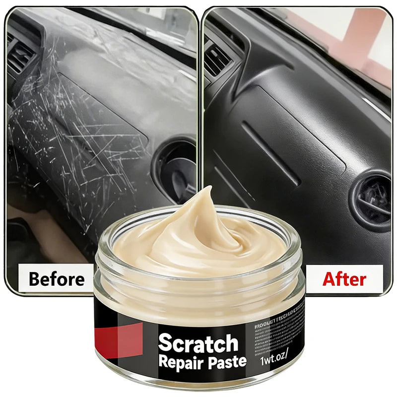 Car Interior Plastic Leather Scratch Repair Paste - Automotive Polishing & Wax - Multiple Colors