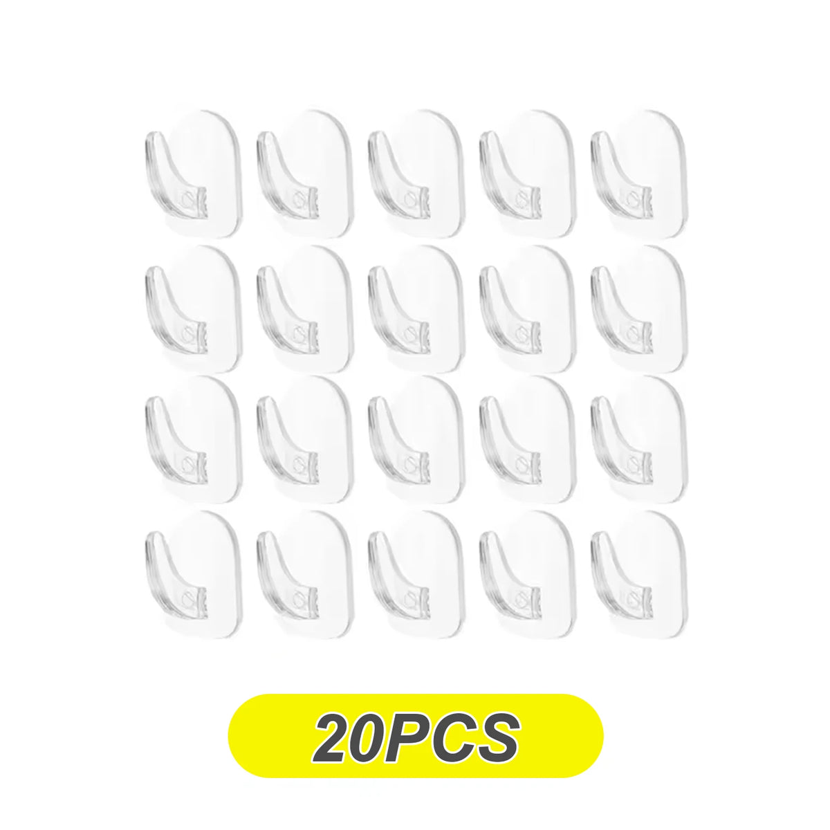 Non Marking Adhesive Mini Hook - Strong No Punching Wall Mount for Kitchen Bathroom Door Storage