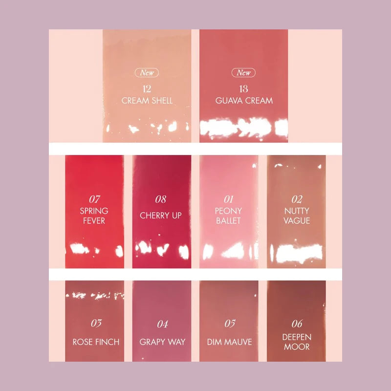Long Lasting Gloss Lip Shine - Juicy Color Lip Gloss for Natural and Vibrant Looks