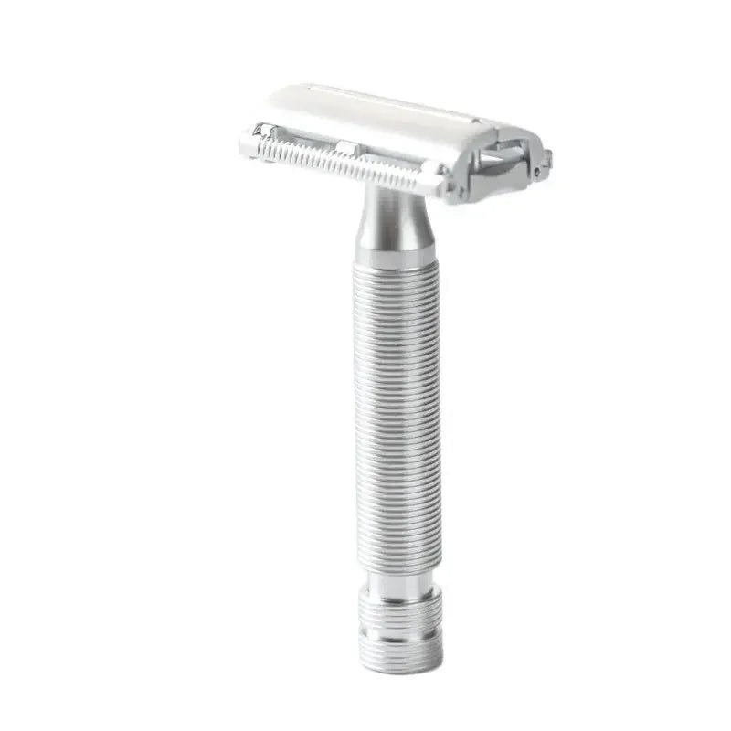 Safety Razor for Men - Hypoallergenic Chrome Matte Handle, 85mm