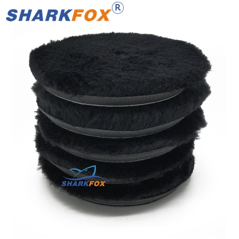 Car Polishing Pads Kit 3/5/6 Inch Wool & Sponge Polishing Discs for Auto Paint Care