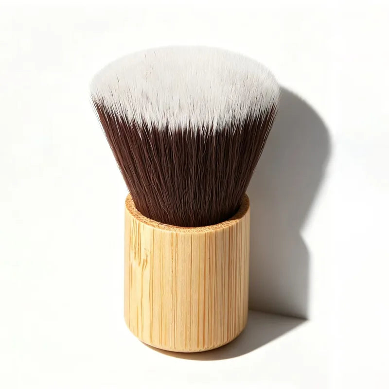 Professional Makeup Brush Set for Foundation, Blush & Powder - Soft Synthetic & Bamboo Handle