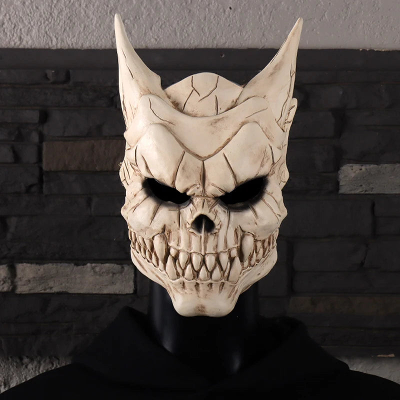 Anime Kaiju No 8 Kafka Hibino Mask Cosplay Skull Monster Latex Helmet Halloween Costume