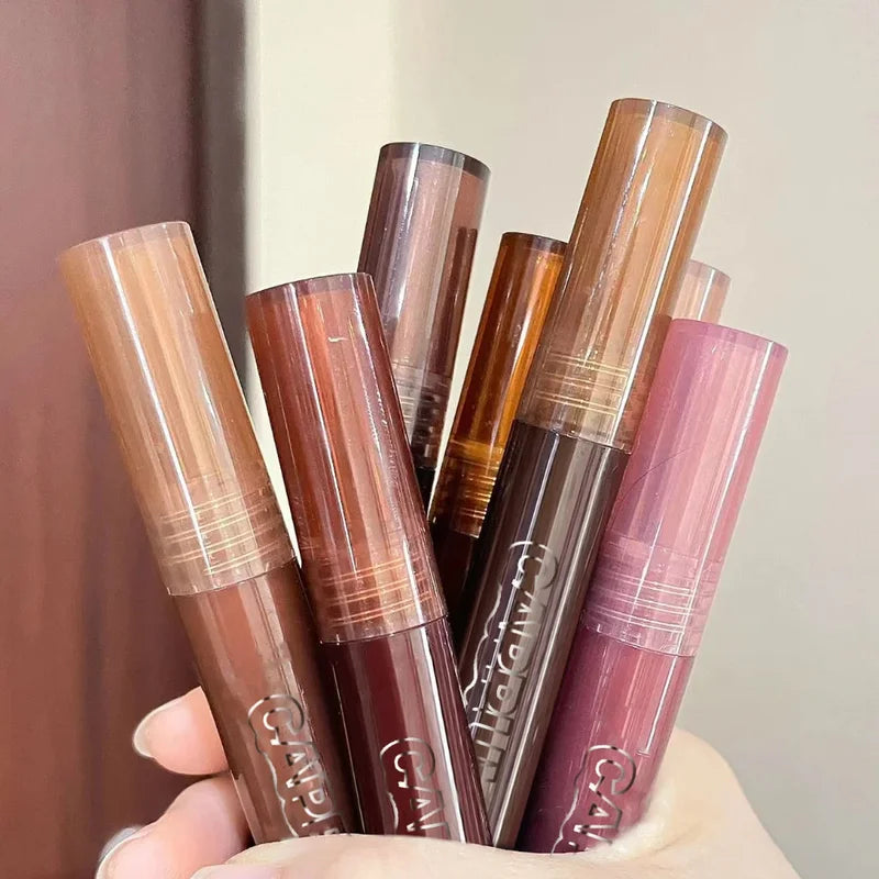 Long Lasting Lip Gloss Waterproof Liquid Lipstick with Moisturizing Lip Tint