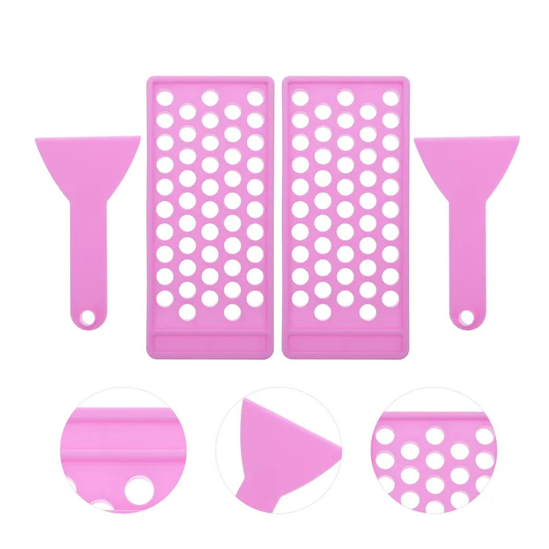 Lipstick Filling Tray & Spatula DIY Lip Balm & Lip Gloss Making Kit