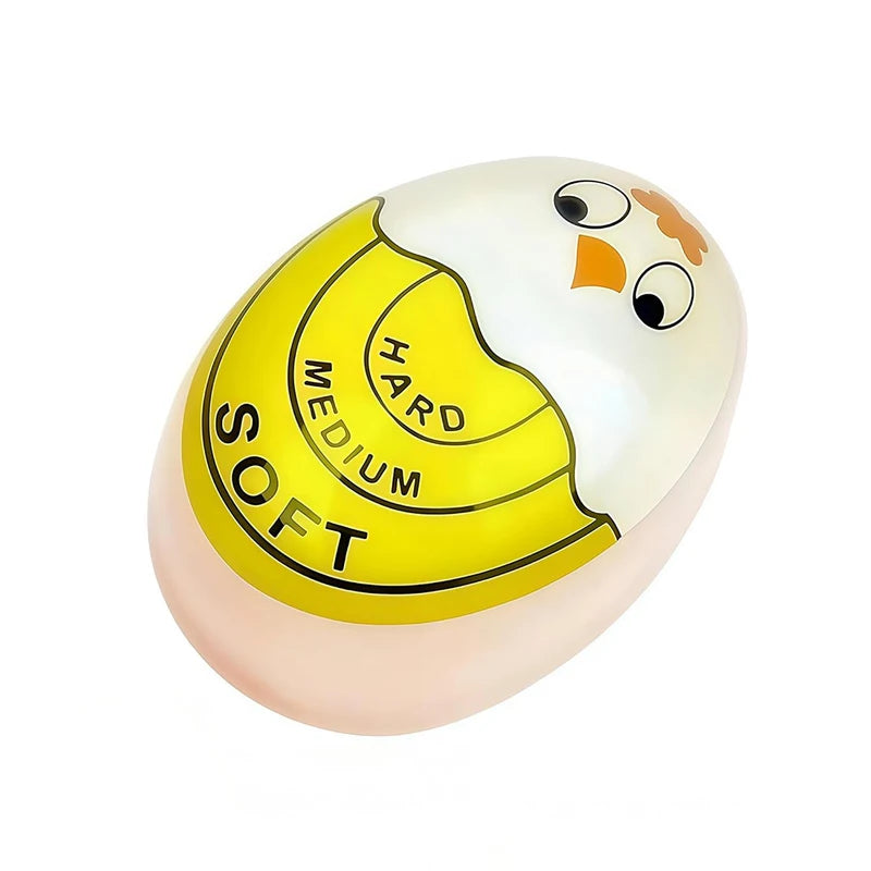 Color Changing Egg Timer - Soft, Medium & Hard Boiled Egg Indicator