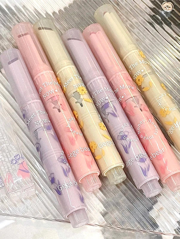 Moisturizing Lip Gloss Pen - Jelly Love Lipstick with Mirror and Vibrant Colors
