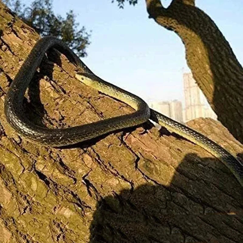 Realistic Snake Prank Toy - Soft Rubber Fake Snake for Scaring & Gags