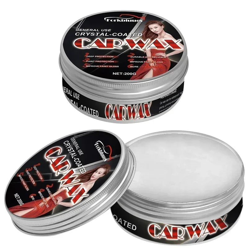 Premium Carnauba Wax for Auto Paint Protection and Shine - Easy Application, Long Lasting