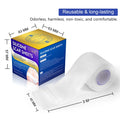 Invisible Silicone Scar Sheets Self-Adhesive Skin Care Tape - Reusable 4cm x 3m