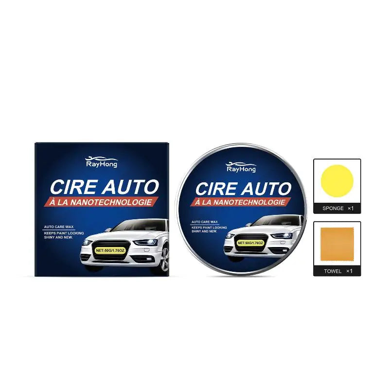 Car Wax Kit Paint Polishing Paste for Auto Maintenance & Shine Protection