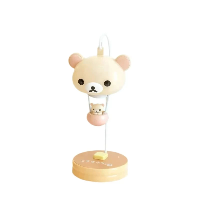 Cute Rilakkuma Bear Table Lamp Night Light Desk Decor for Bedroom & Nightstand