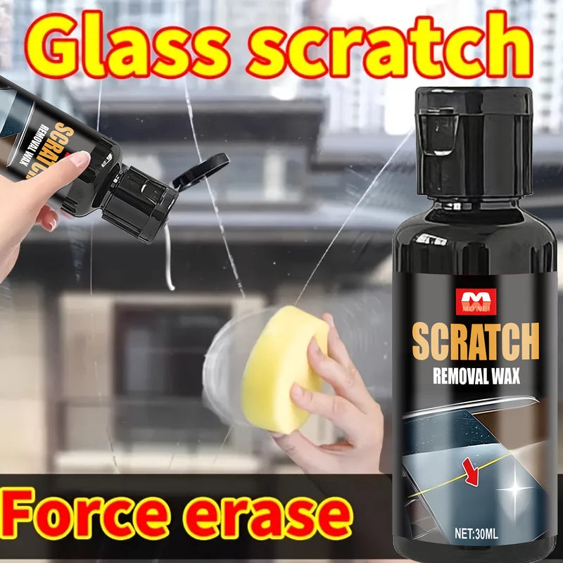 Glass Scratch Remover for Windows, Doors & Windshields - Repair Cream