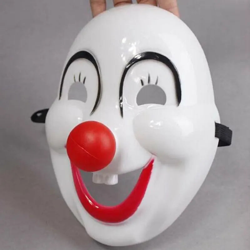 Halloween Clown Mask Fancy Dress Costume Party Mask Red Nose Masquerade