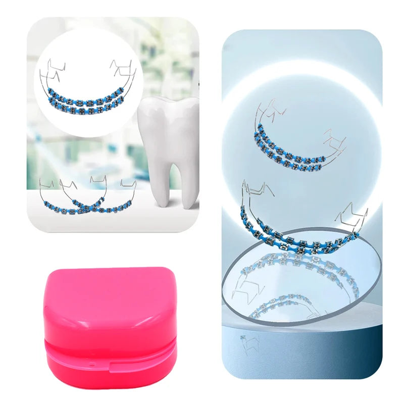 Removable Fake Braces for Teeth - Dental Jewelry for Cosplay & Parties