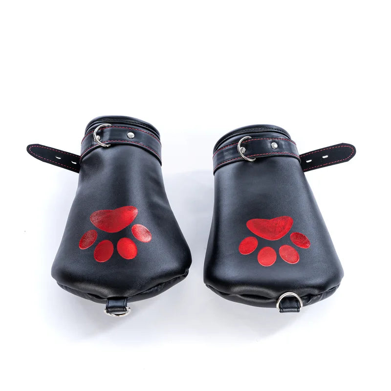 Halloween Dog Paw Toy - Cute Sponge PU Gloves for Cosplay & Stage Props