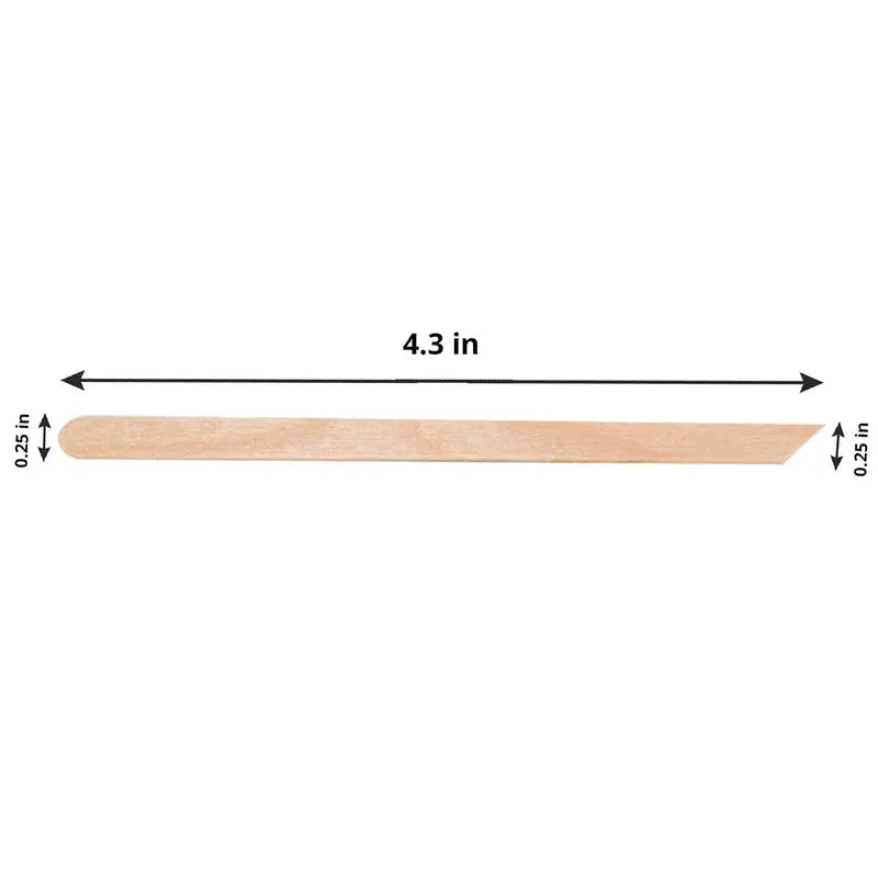 Disposable Wooden Waxing Spatulas 200pcs Hair & Body Beauty Tool