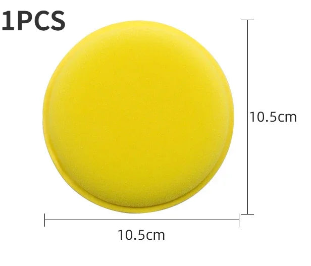 Car Waxing Polishing Sponges Set - Microfiber Foam Buffing Pads for Auto Detailing