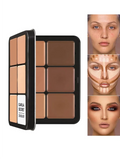 12-Color Matte Concealer Palette for Face Makeup and Skin Repair