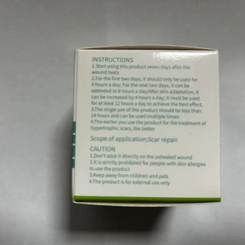 Silicone Scar Sheets Self-Adhesive Stretch Mark Cover Patch Reusable Skin Care Strip