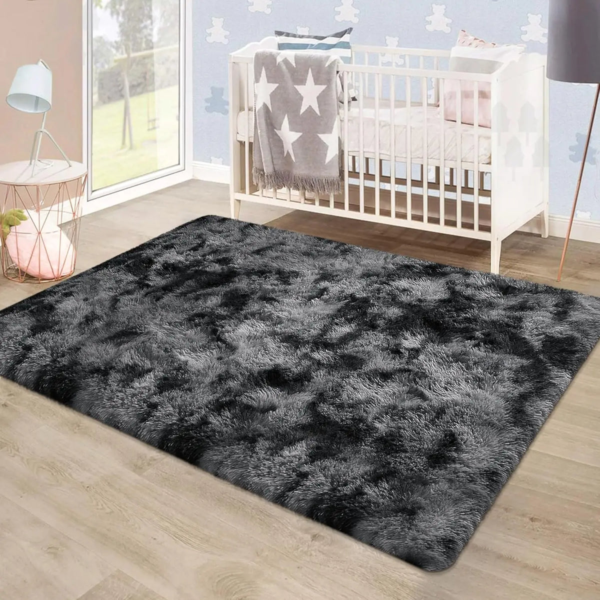 Large Shag Area Rug for Living Room & Bedroom | Ultra Soft Fluffy Floor Decor