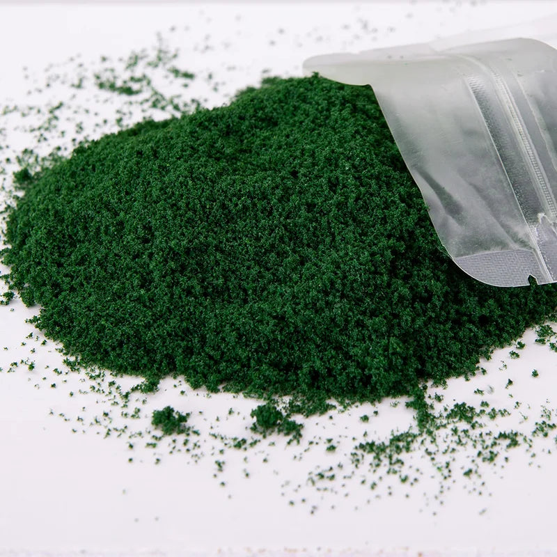 Simulation Turf Sponge Material for Diorama and Model Terrain - 30g