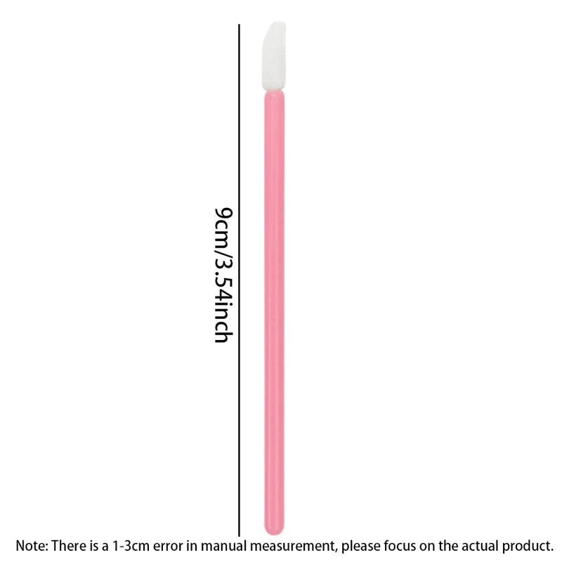 Bulk Lip Brush Set for Lip Gloss and Lipstick Application - 100/300 Pieces Makeup Applicators
