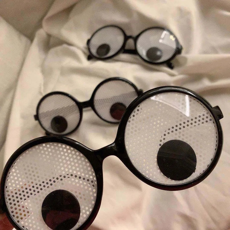 Funny Eyeball Glasses Halloween Cosplay Costume Accessory