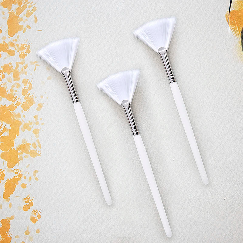 DIY Face Mask Brush Set - Soft Applicator Brushes for Facial Masks & Makeup