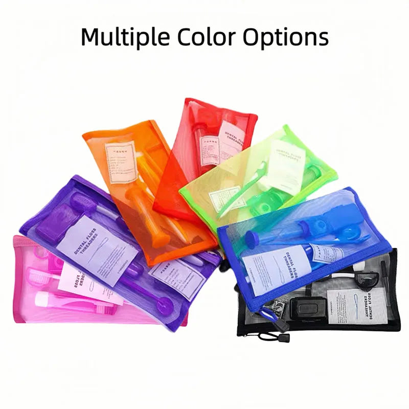 Orthodontic Dental Care Brush Kit - Complete Travel Oral Hygiene Set