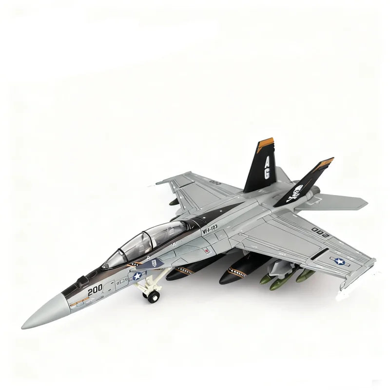 1/72 Scale Military Model F-18 Hornet Fighter Jet Aircraft Replica