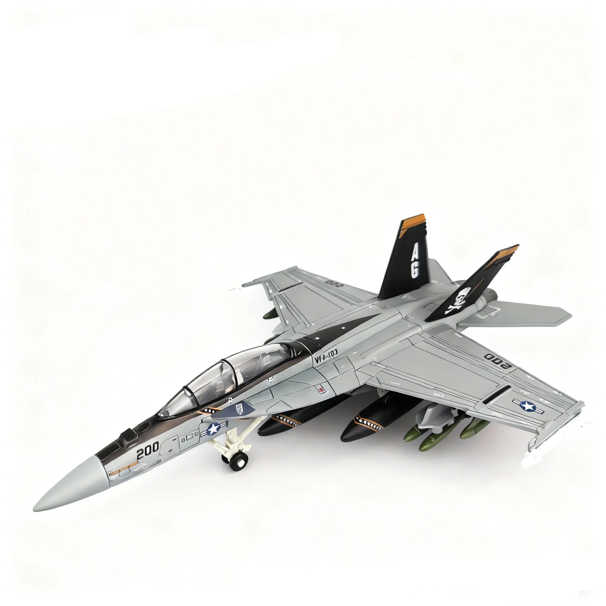 1/72 Scale Military Model F-18 Hornet Fighter Jet Aircraft Replica