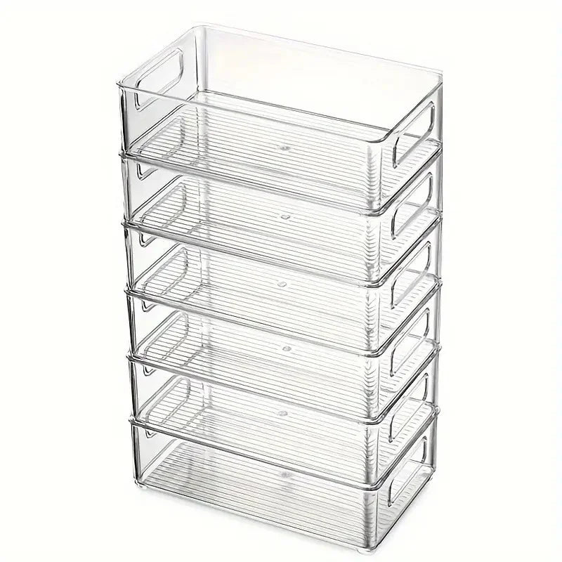 Transparent Food Storage Containers for Fruits Vegetables Meat - Durable & Easy Clean
