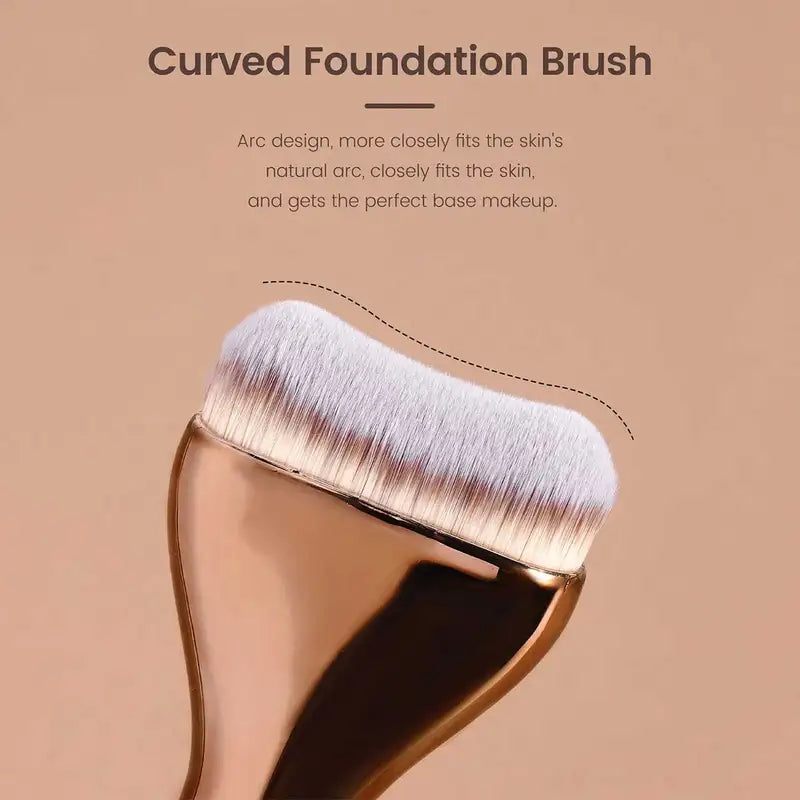 Professional Makeup Brush for Face Foundation Powder & Blending - Travel-Ready