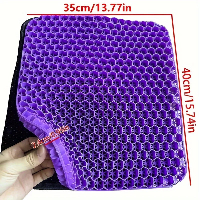 Breathable Gel Seat Cushion for Office Chair Long Sitting Comfort Thickened